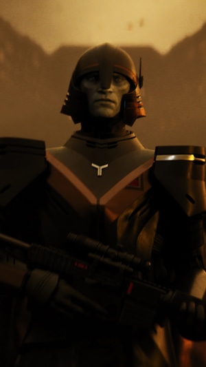 Star Wars Eclipse soldier with rifle