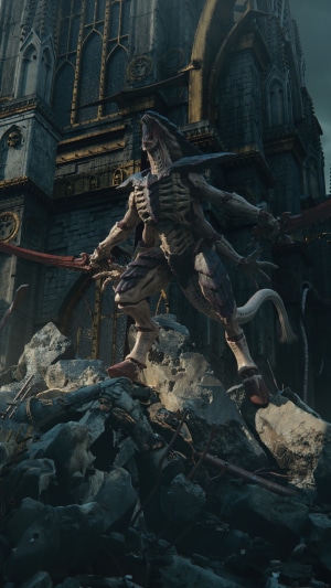 Tyranid monster from Space Marine 2