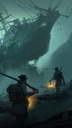 Nightingale video game concept art