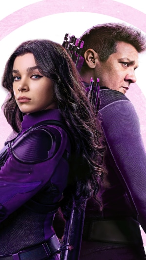 Hawkeye and Kate Bishop from Hawkeye