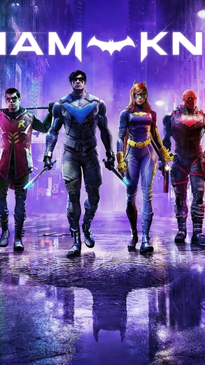 Gotham Knights: Robin, Nightwing, Batgirl, and Red Hood
