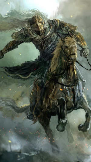 Elden Ring Tarnished on Horseback