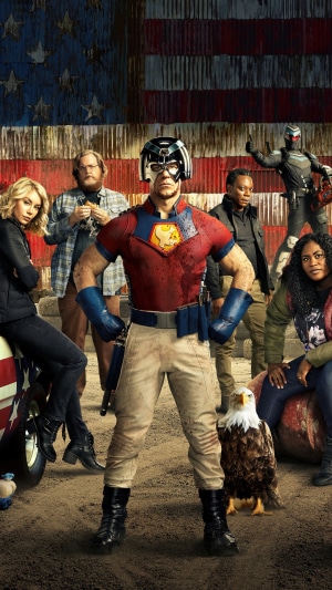 Peacemaker TV Series Cast with Eagle