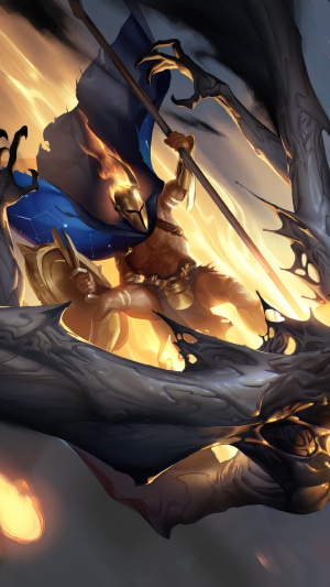 Pantheon from Legends of Runeterra