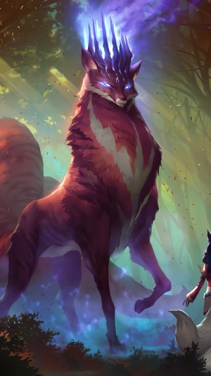 Ahri from Legends of Runeterra