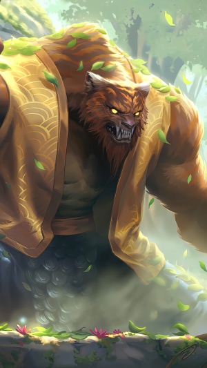 Nidalee from Legends of Runeterra
