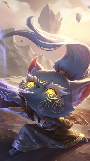 Gnar from Legends of Runeterra