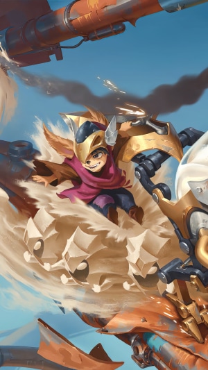 Gnar from Legends of Runeterra