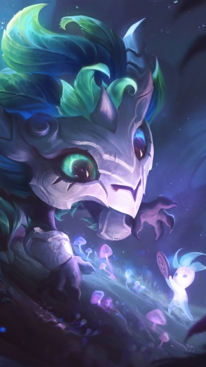 Elderwood Gnar from League of Legends