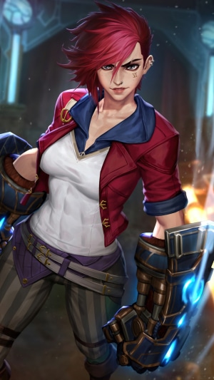 Vi from Arcane League of Legends