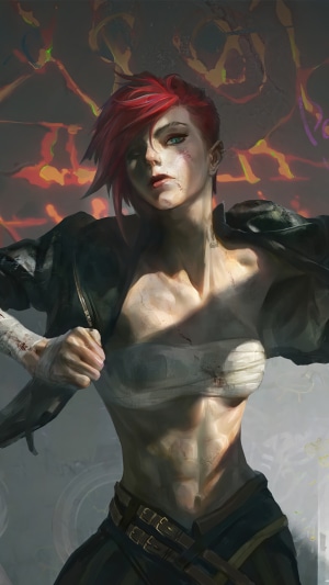 Vi from Arcane League of Legends