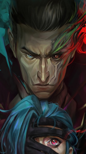 Silco and Jinx from Arcane Series