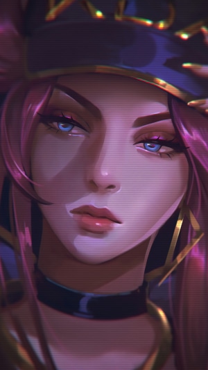 Akali from K/DA in League of Legends