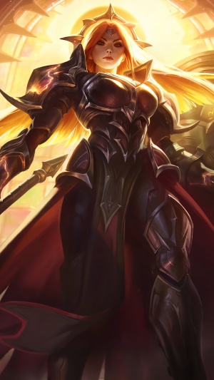 Leona from League of Legends Splash Art