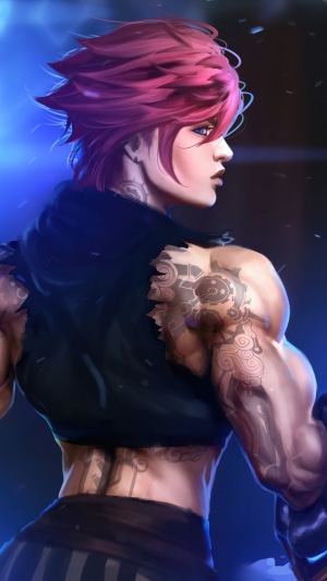 Vi from Arcane League of Legends