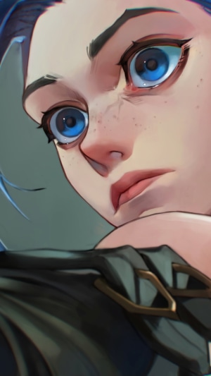 Jinx from Arcane League of Legends