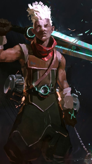 Ekko from Arcane League of Legends