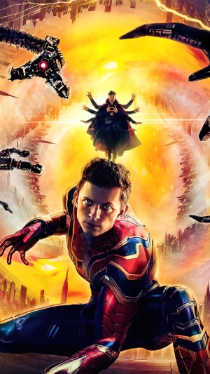 Spider-Man from Spider-Man No Way Home with Doctor Strange