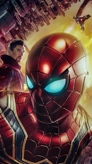 Spider-Man and Doctor Strange from Spider-Man No Way Home