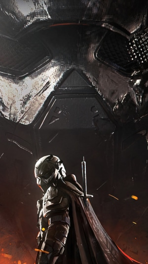 Call of Duty Mobile character in armor