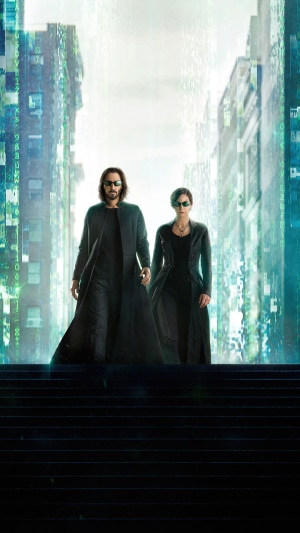 Neo and Trinity from The Matrix Resurrections