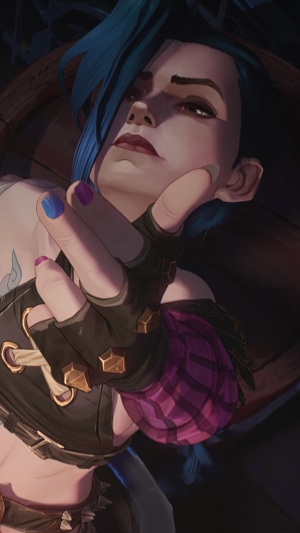 Jinx from Arcane TV Series