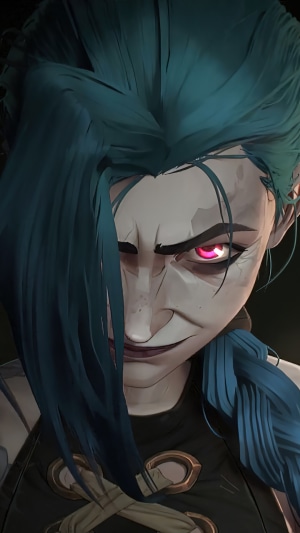 Jinx from Arcane League of Legends