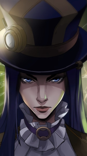 Caitlyn Kiramman from Arcane League of Legends