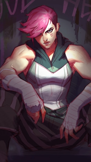 Vi from Arcane League of Legends