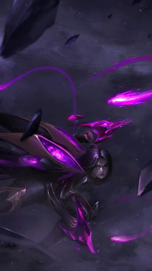 Kai'Sa from League of Legends Dark Cosmic Skin