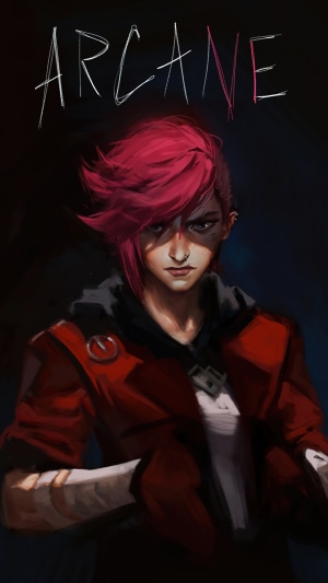 Vi from Arcane League of Legends