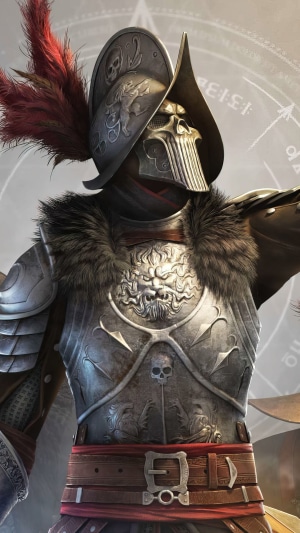 Soldier from New World video game