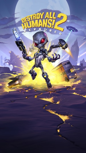 Destroy All Humans! 2 - Reprobed video game cover