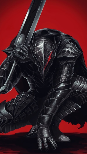 Guts in the Black Armor from Berserk