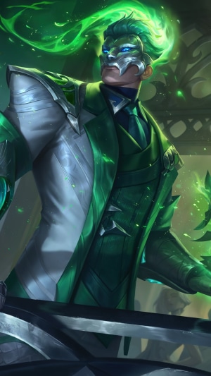 Debonair Brand from League of Legends Splash Art