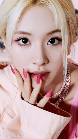Chaeyoung of TWICE Close-Up Portrait