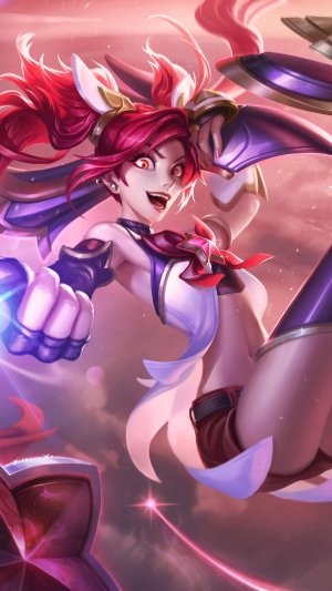 Jinx Star Guardian Splash Art from League of
