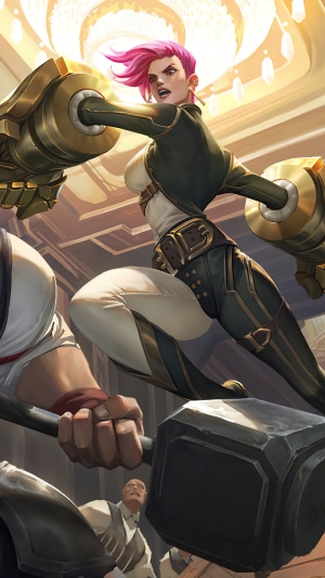Vi from Legends of Runeterra