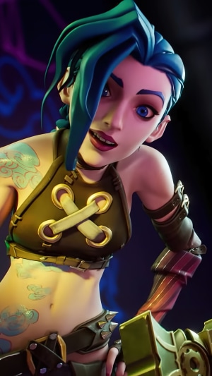 Jinx from Teamfight Tactics