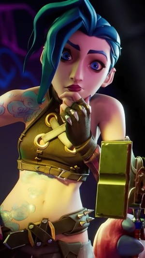 Jinx from Teamfight Tactics