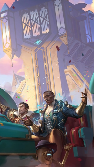 Jayce and Viktor from Legends of Runeterra