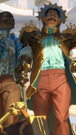 Jayce and Viktor from Legends of Runeterra