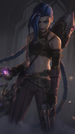 Jinx from Arcane and League of Legends