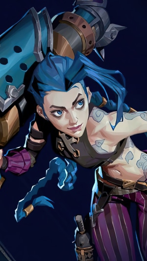 Jinx from Arcane and League of Legends