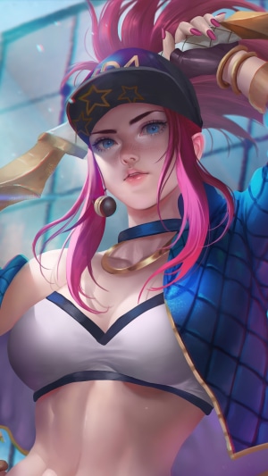 Akali from League of Legends K/DA