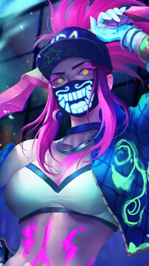 Akali from League of Legends K/DA