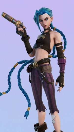 Jinx from Arcane and League of Legends