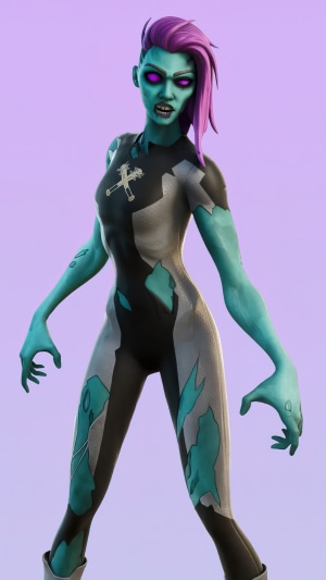 Zombie character from Fortnite