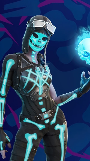 Skeletara from Fortnite