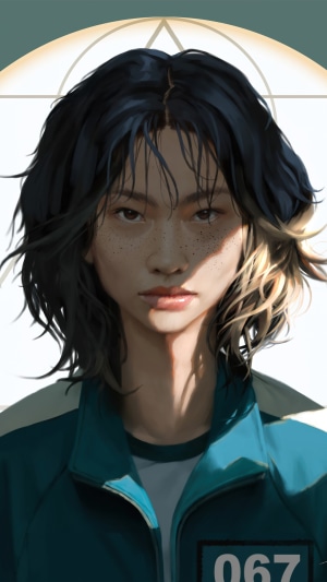 Player 067 from Squid Game